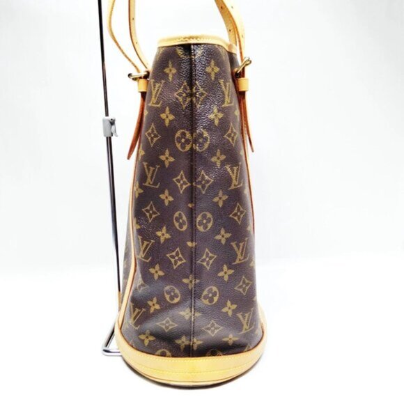 Louis Vuitton Bucket GM Brown Monogram Tote Bag mon585-102525 - Picture 3 of 16